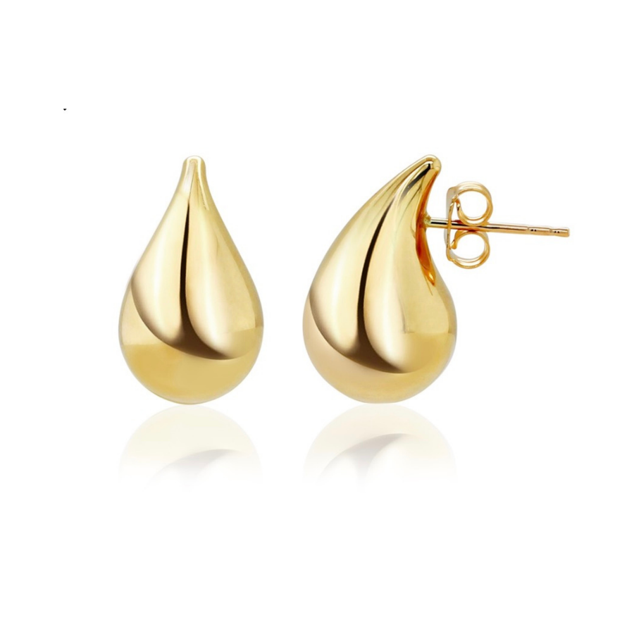 Large Teardrop Stud