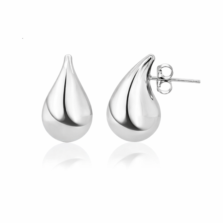 Large Teardrop Stud