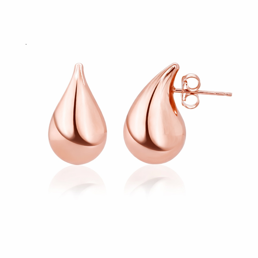 Large Teardrop Stud